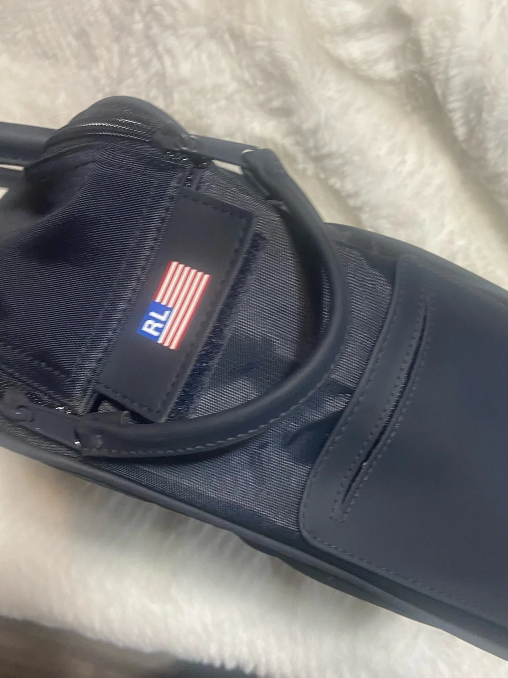 Vintage Polo by Ralph Lauren Black Polo Sport Travel Duffel